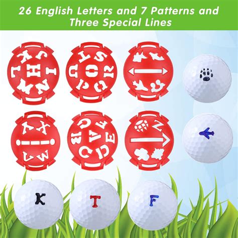 line marker golf ball|golf ball line marker template.